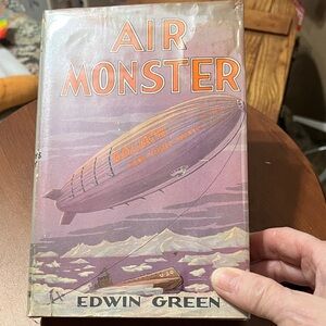 'Air Monster' Book with Purple Cover
